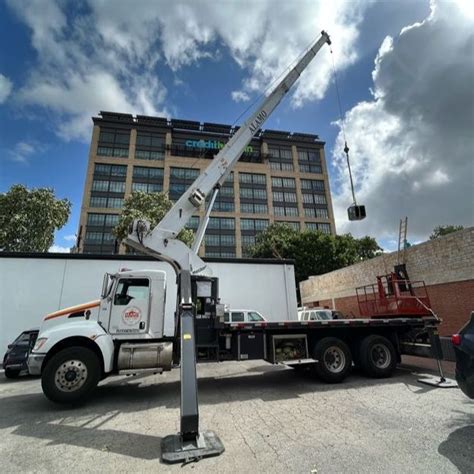 Alamo Crane Service Inc On Linkedin Helping A Great Customer Swap