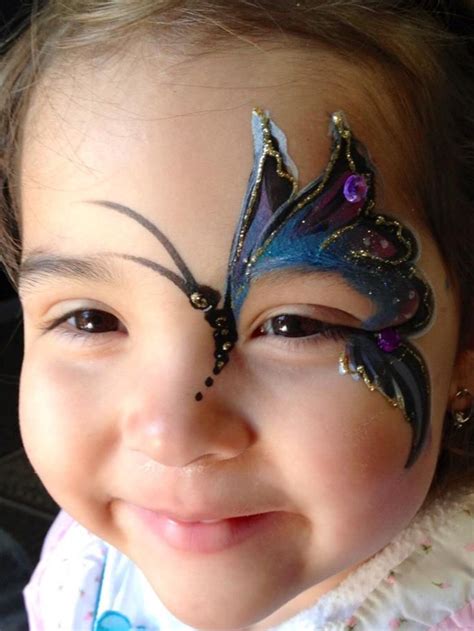 Butterfly By Marcela Murad Butterfly Face Paint Girl Face Painting Butterfly By Marcela Murad Butterfly Face Paint Girl Face Painting
