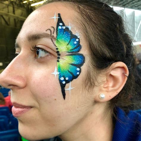Butterfly Face Paint Girl At Joyce Sargent Blog Butterfly Face Paint Girl At Joyce Sargent Blog