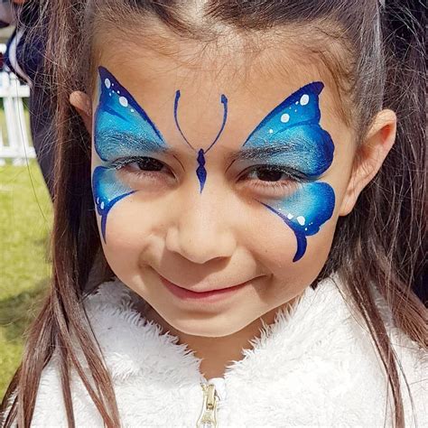 Butterfly Face Painting