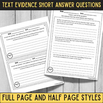 Lord Of The Flies Worksheets Chapters 11 12 Vocab Themes Essay 9Th Lord Of The Flies Worksheets Chapters 11 12 Vocab Themes Essay 9Th